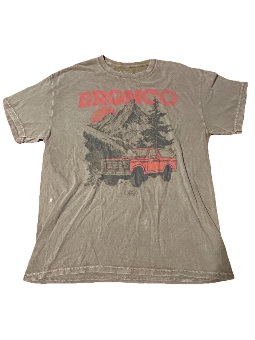 Ford Bronco Graphic T-Shirt Large Vintage Style